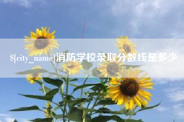 鄂州消防学校录取分数线是多少