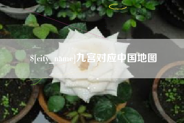 鄂州九宫对应中国地图