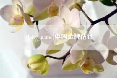 鄂州中国金牌估计