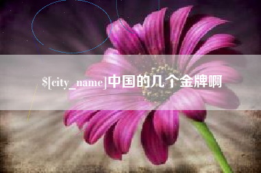 鄂州中国的几个金牌啊