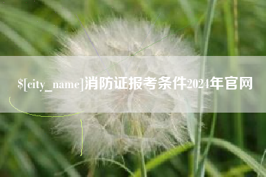 鄂州消防证报考条件2024年官网