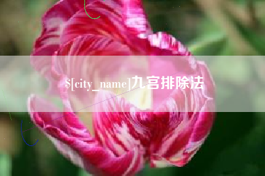 鄂州九宫排除法