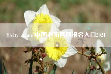 鄂州中国消防官网报名入口2024