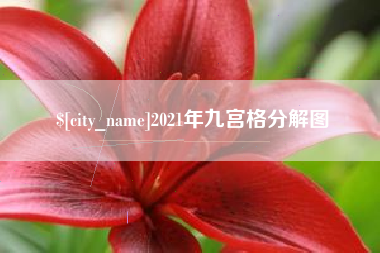 鄂州2021年九宫格分解图
