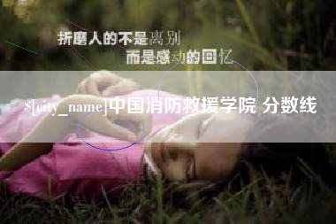 鄂州中国消防救援学院 分数线