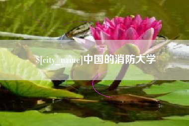 鄂州中国的消防大学