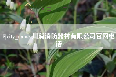 鄂州川消消防器材有限公司官网电话