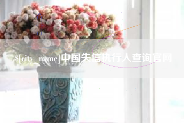 鄂州中国失信执行人查询官网