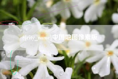鄂州中国地图像素版