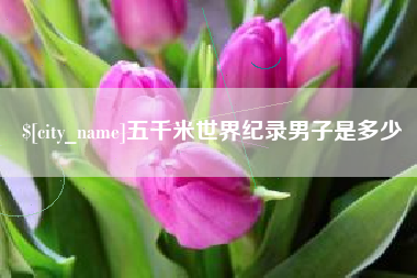 鄂州五千米世界纪录男子是多少