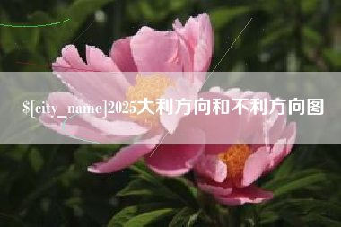 鄂州2025大利方向和不利方向图