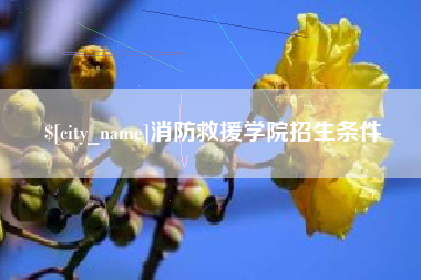 鄂州消防救援学院招生条件