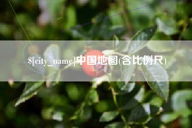 鄂州中国地图(含比例尺)